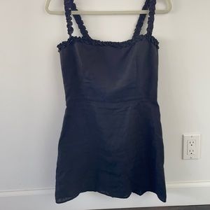 Reformation black dress